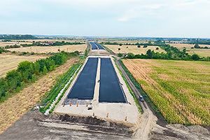 (VIDEO) Cum arată în prezent lucrările la autostrada A0 Sud din România, lotul 3, secţiunea care trebuia să fie gata în august 2024