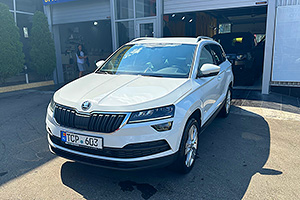 Maşina diesel a redacţiei noastre, Skoda Karoq 4x4, a ajuns la 260 mii km parcurşi şi a venit momentul de a fi scoasă la vânzare, într-o stare impecabilă